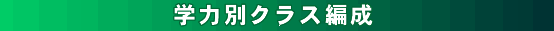 学力別クラス編成